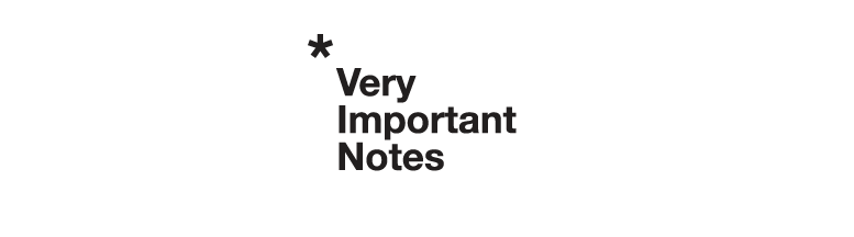 Very Important Notes