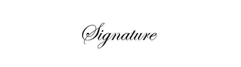 Signature
