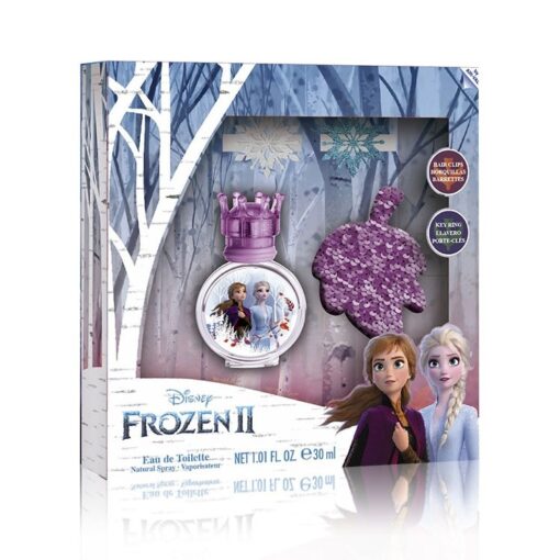 Air-Val Frozen 2 EDT 30 ml + Hair Clips + Keyring + Stickers