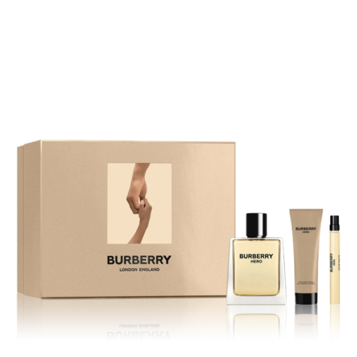 Burberry Hero Gift Set (EDT 100 ml + EDT 10 ml + Hair & Body Wash 75 ml)
