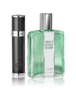 Caron Pour Un Homme (EDT 125 ml + Black Travel Spray 12 ml)