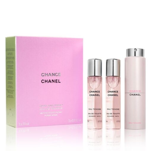 Chanel Chance Perfume Set (EDT 3 x 20 ml)