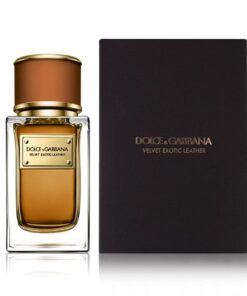 Dolce & Gabbana Velvet Exotic Leather